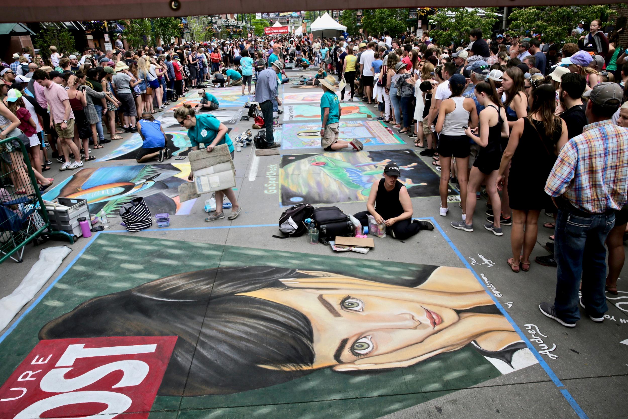 The Denver Chalk Art Festival 2019