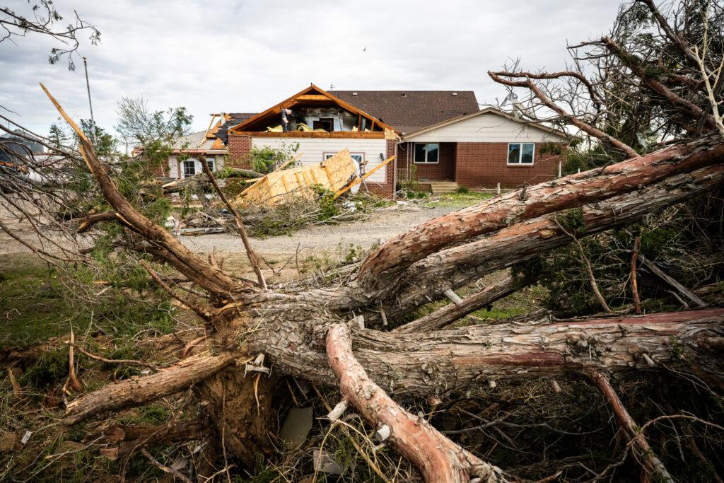Tornado Damage In Bennett